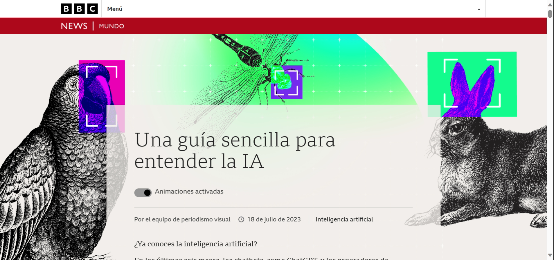 Inteligencia Artificial (IA)